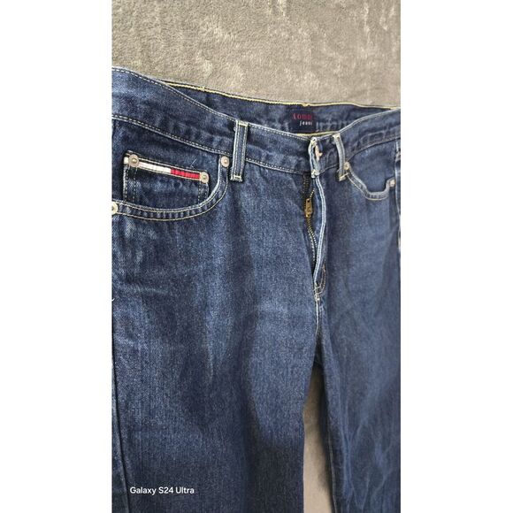 TOMMY HILFIGER Junior size 11 Blue Denim Jeans Vintage - Picture 5 of 11